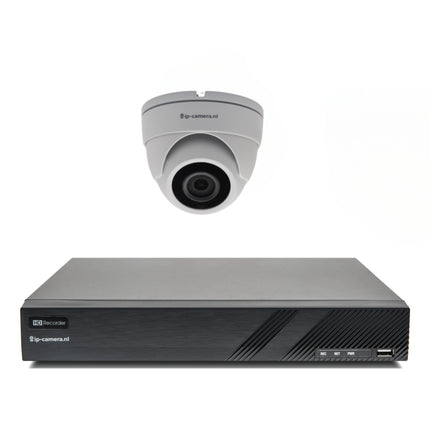 Draadloze camera set Basic dome met Sony 2MP Cmos