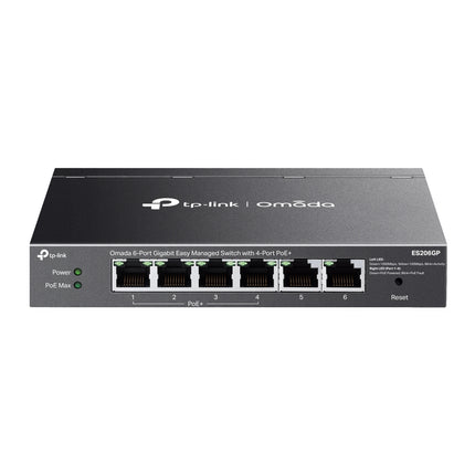 ES206GP Omada 6-Port Gigabit Easy Managed PoE+ Switch