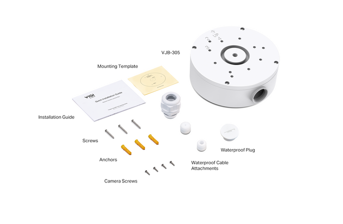 ip-camera.live VJB-300 Kabeldoos