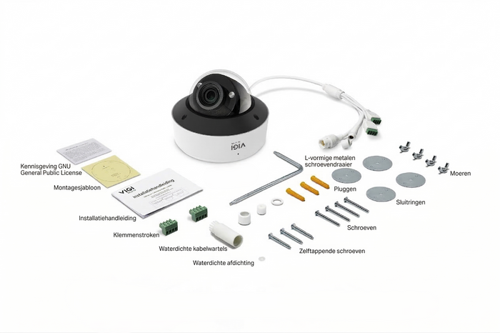 ip-camera.live VIGI InSight S285 VIGI 4K 8MP Full-Color Dome beveiligingscamera 2.8 of 4MM