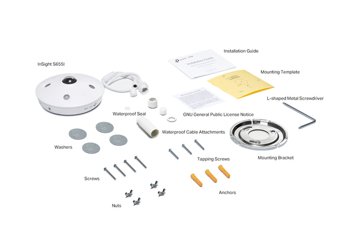 ip-camera.live Vigi InSight S655I 360 graden camera