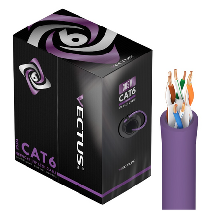 UTP cat6E LSZH network cable 305 meters on a roll