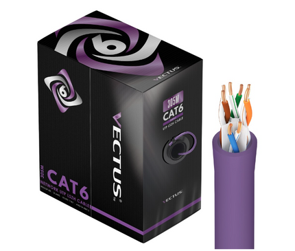 UTP cat6E LSZH network cable 305 meters on a roll