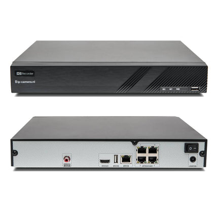 Pro 4 kanaals - NVR Recorder