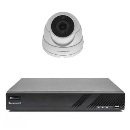 Draadloze camera set Pro dome met Sony 6mp Cmos 4x zoom