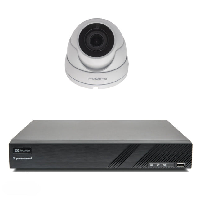 Draadloze camera set Pro dome met Sony 6mp Cmos 4x zoom
