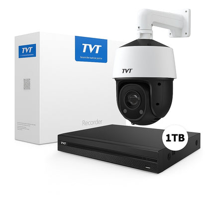 TVT 4MP AI Smart PTZ Camera Kit