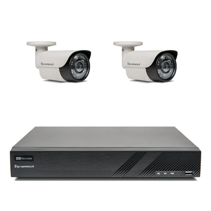 Draadloze camera set Basic bullet met Sony 2MP Cmos