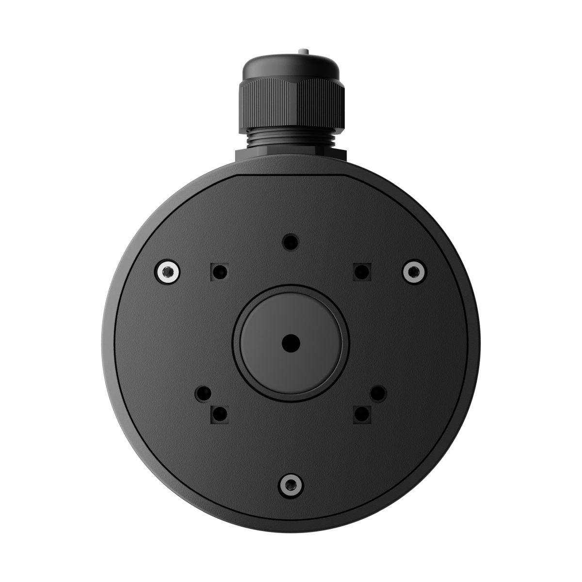 AJAX JunctionBox wit, muur/montagedoos voor Ajax DomeCam Mini, TurretCam en BulletCam Zwart