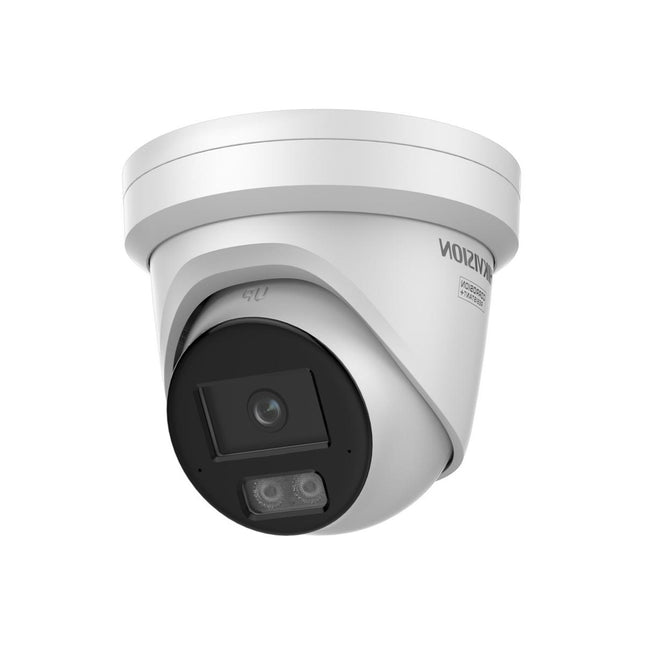 Beveiligingscameraset Hikvision beveiligingscameraset Turret 4K 8 MP ColorVu (24/7 kleurenbeeld) + microfoon